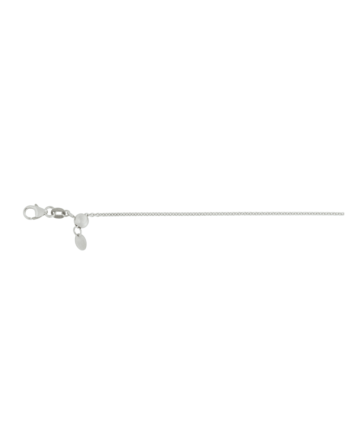 9CT W/G EXT TRACE 1.50mm/52cm